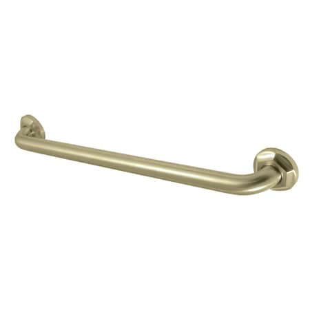 Metropolitan Contemporary Grab Bar, 26-13/16" L, 17 ga. Brass, Brushed Brass DR714247